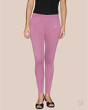 Cotton Ankle Legging - Wild Rose