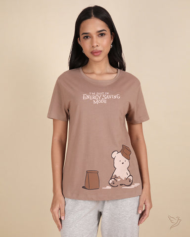 Relaxed Fit Tee – Ginger Snap