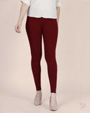 Viscose Ankle Legging - Cherry Berry