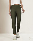 Coloured Jegging - Jungle Green