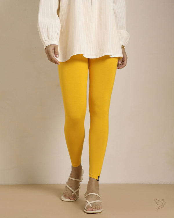 Viscose Ankle Legging - Bumble Bee