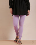 Cotton Churidar Legging - Mid Lavender