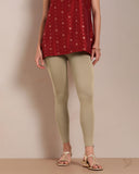 Cotton Ankle Legging - Sand Castle