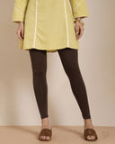 Viscose Ankle Legging - Dark Chocolate