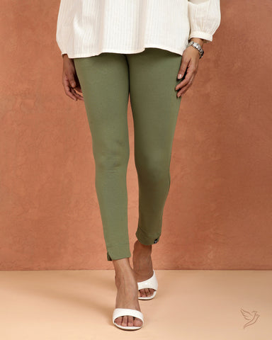 Sleek Kurti Pant - Cactus