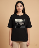 Oversize Tee – Jet Black