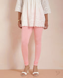 Cotton Churidar Legging - Rosy Lips