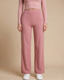 Active Wide Pants - MauveMischief