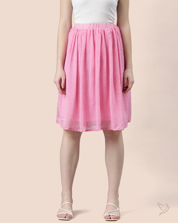 Women Georgette Skirt