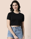 Crop Top - Black