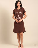 Long Tee - Dark Chocolate