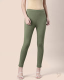 Sleek Kurti Pant - Cactus