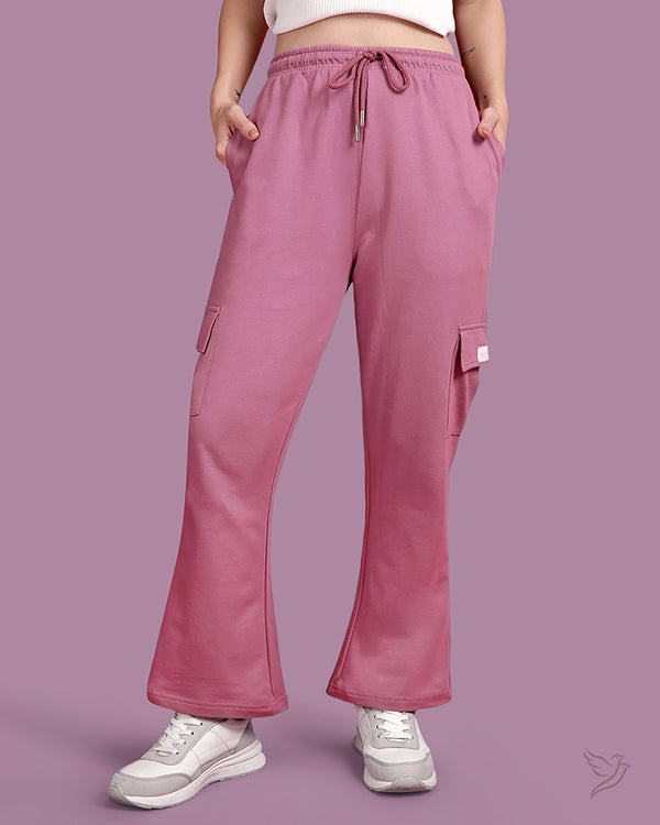 Bootcut Jogger - Soft Pink