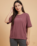Oversize Tee – Mesa Rose