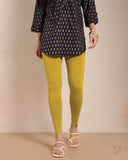Viscose Ankle Legging - Moss Plant