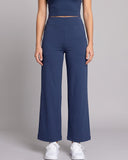 Active Wide Pants - LivelyNavy