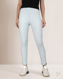 Coloured Jegging - Mid blue