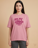 Oversize Tee – Chateau Rose