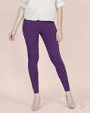 Viscose Ankle Legging - Plum Jam