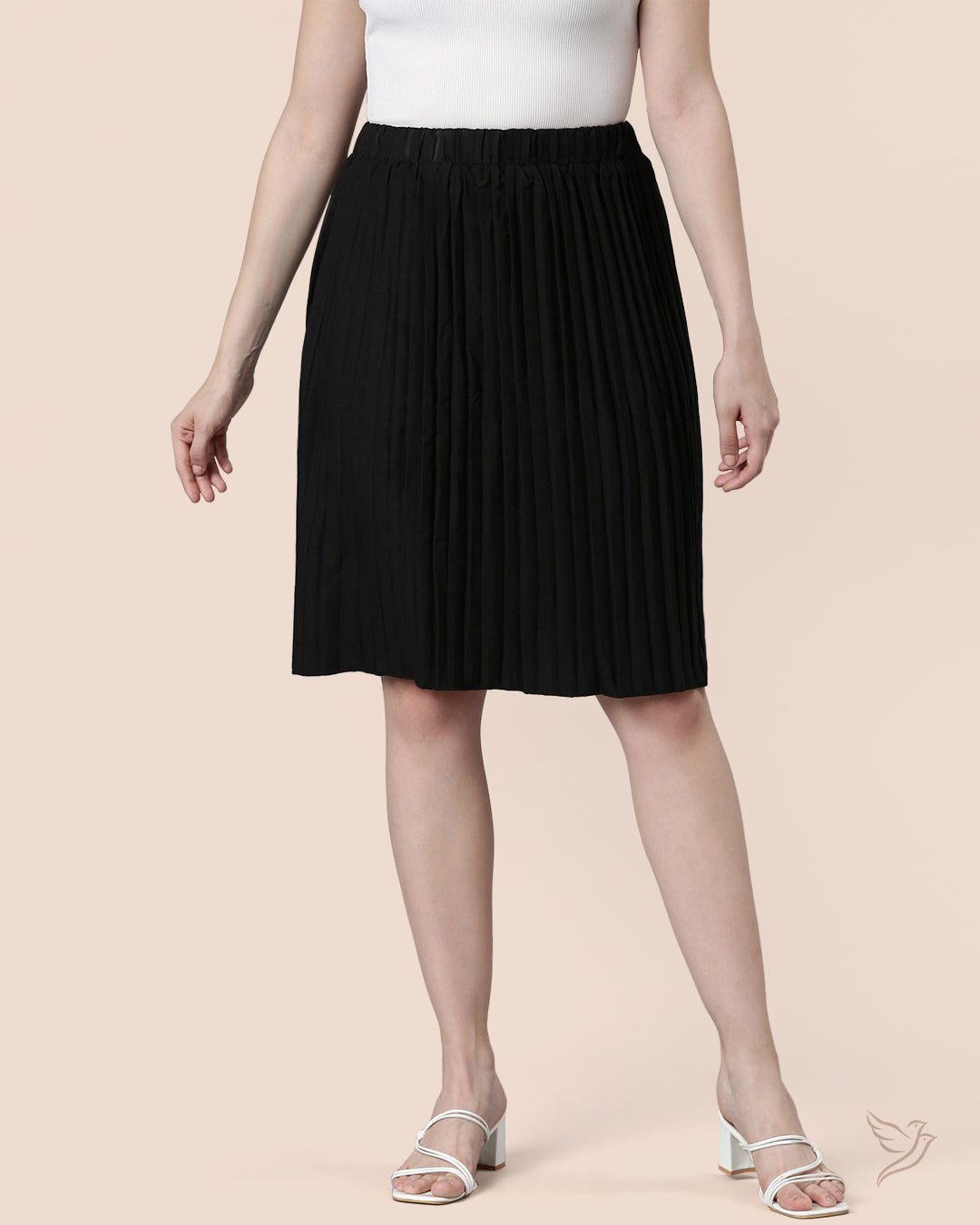 Raven Pleated Skirt for Women