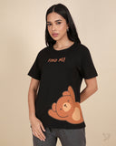Relaxed Fit Tee – Jet Black