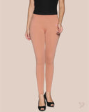 Cotton Ankle Legging - Cinnamon