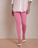 Viscose Churidar Legging - Cotton Candy