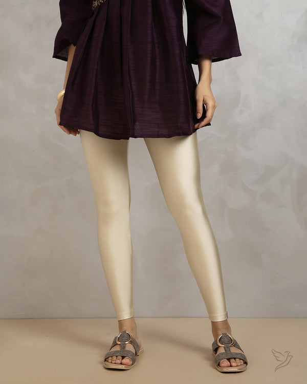 Shimmer Legging - Pearly Vanilla