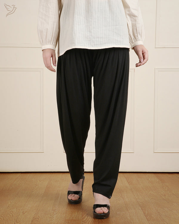 Patiala Pant - BlackPlus