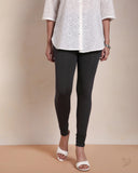 Viscose Churidar Legging - Shadow Grey