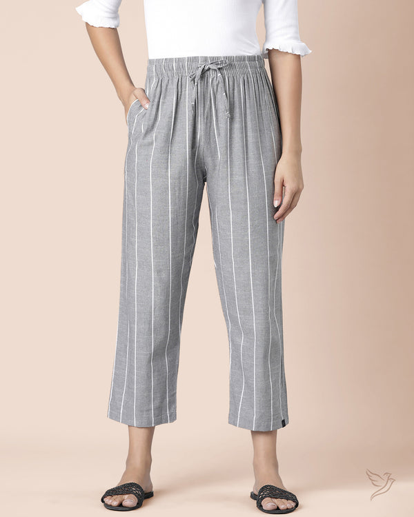 Striped Palazzo - Nimbus Fade