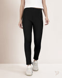 Coloured Jegging - Dark Black