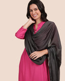 Shimmer Shawl - Shadow Grey