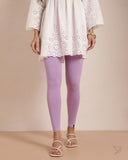 Cotton Ankle Legging - Mid Lavander