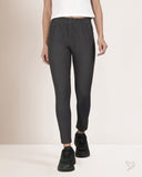 Coloured Jegging - Charcoal Grey