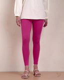 Cotton Ankle Legging - Mystic Pink