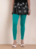 Viscose Ankle Legging - Pool Side