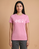 Relaxed Fit Tee – Sea Pink