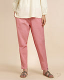 Cotton Straight Pant - RoseDust