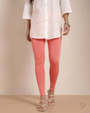 Cotton Ankle Legging - Amber Flower