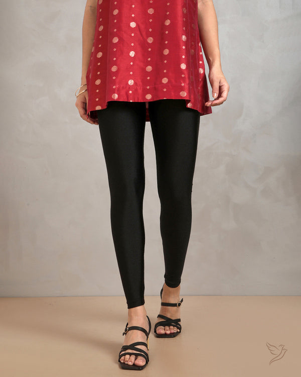 Shimmer Legging - Black Pearl