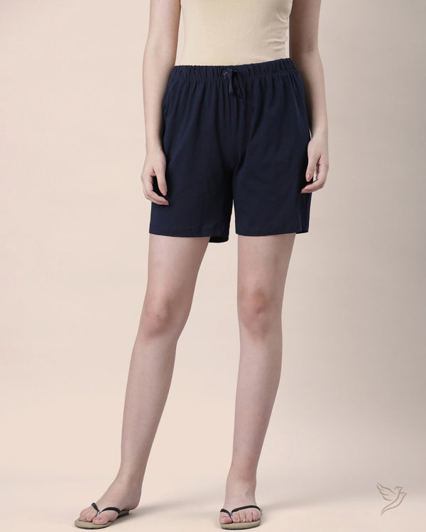 Solid Night Shorts - Deep Navy