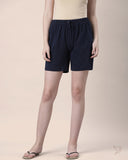 Solid Night Shorts - Deep Navy