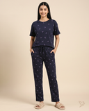 Adobe Printed Co-ord Set - Soft knot Eclipse