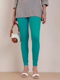 Viscose Churidar Legging - Poolside