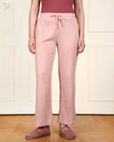 Textured Night Pant - Pale Mauve