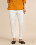 Cotton Straight Pant - BrightWhite