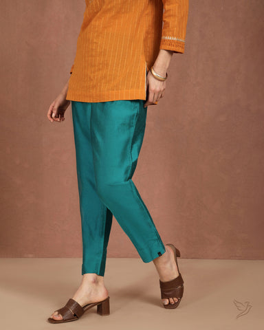 Solid Metallic Pant