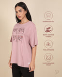Oversize Tee – Burnished Lilac