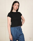 Sleek Fit Tee - JetBlack